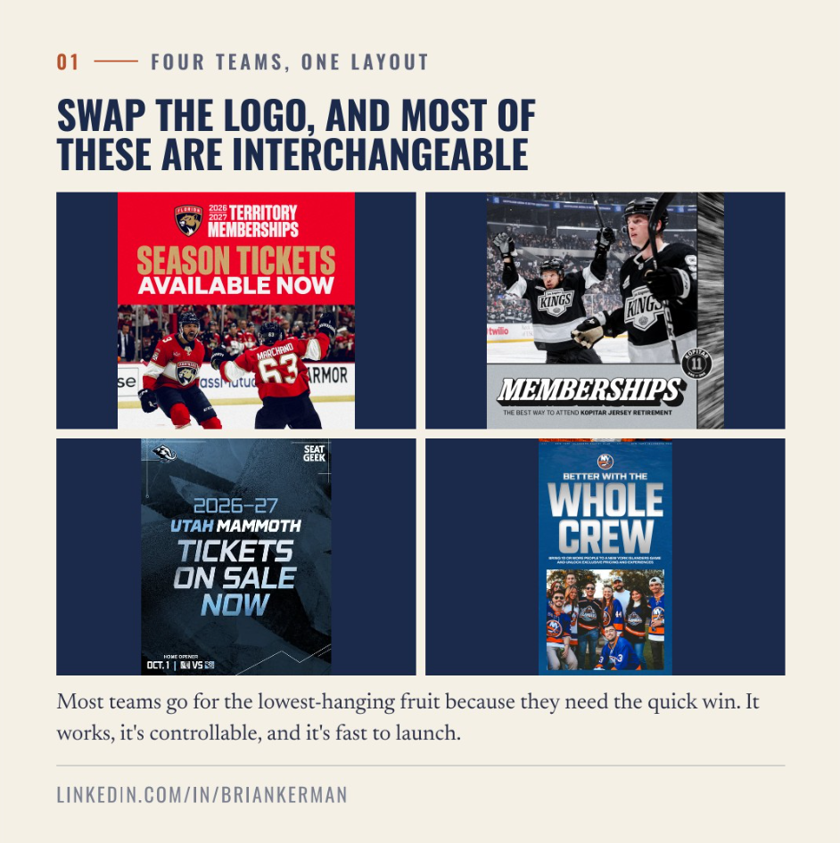 NHL Creative Audit project preview